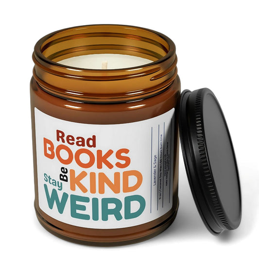 Read Books Be Kind Stay Weird | Bookish Gift for Readers