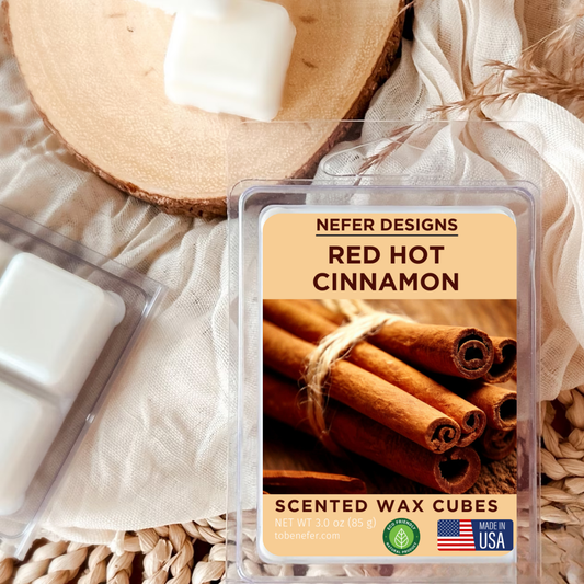 Red Hot Cinnamon Wax Melts | Organic & Boldly Scented