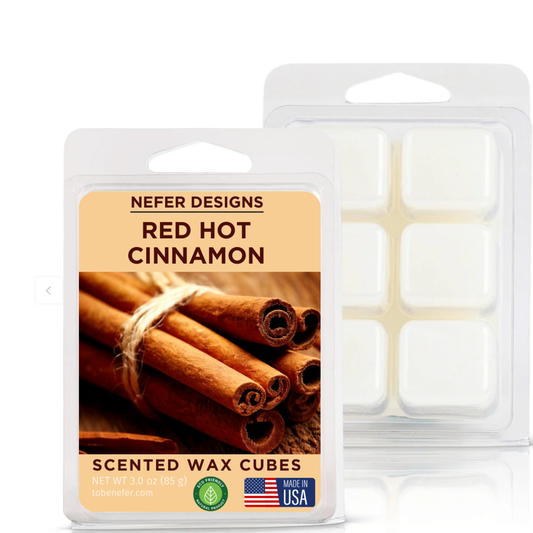 Red Hot Cinnamon Wax Melts | Organic & Boldly Scented