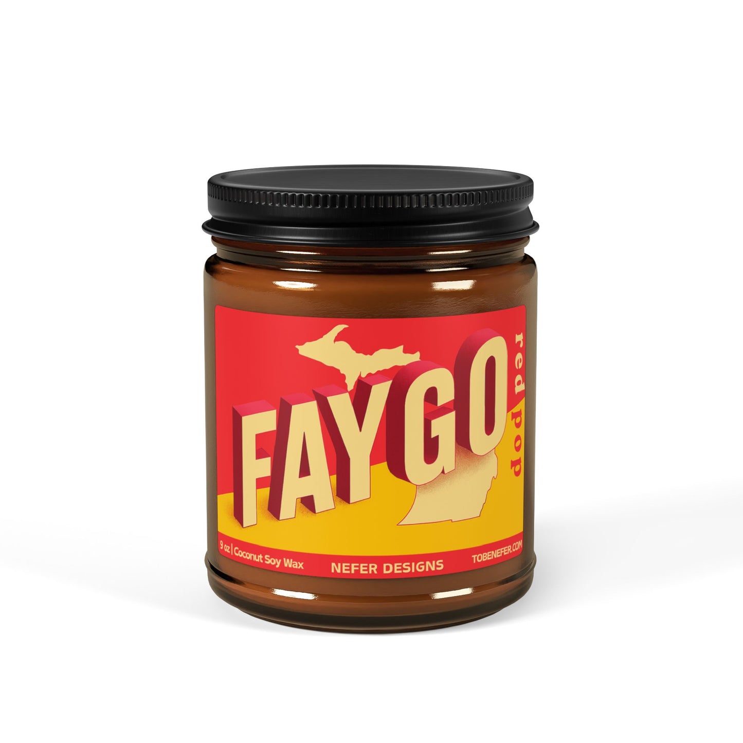 Pop Culture in a Jar – Detroit Drafts: Faygo & Vernors Candle (Legacy Cut)