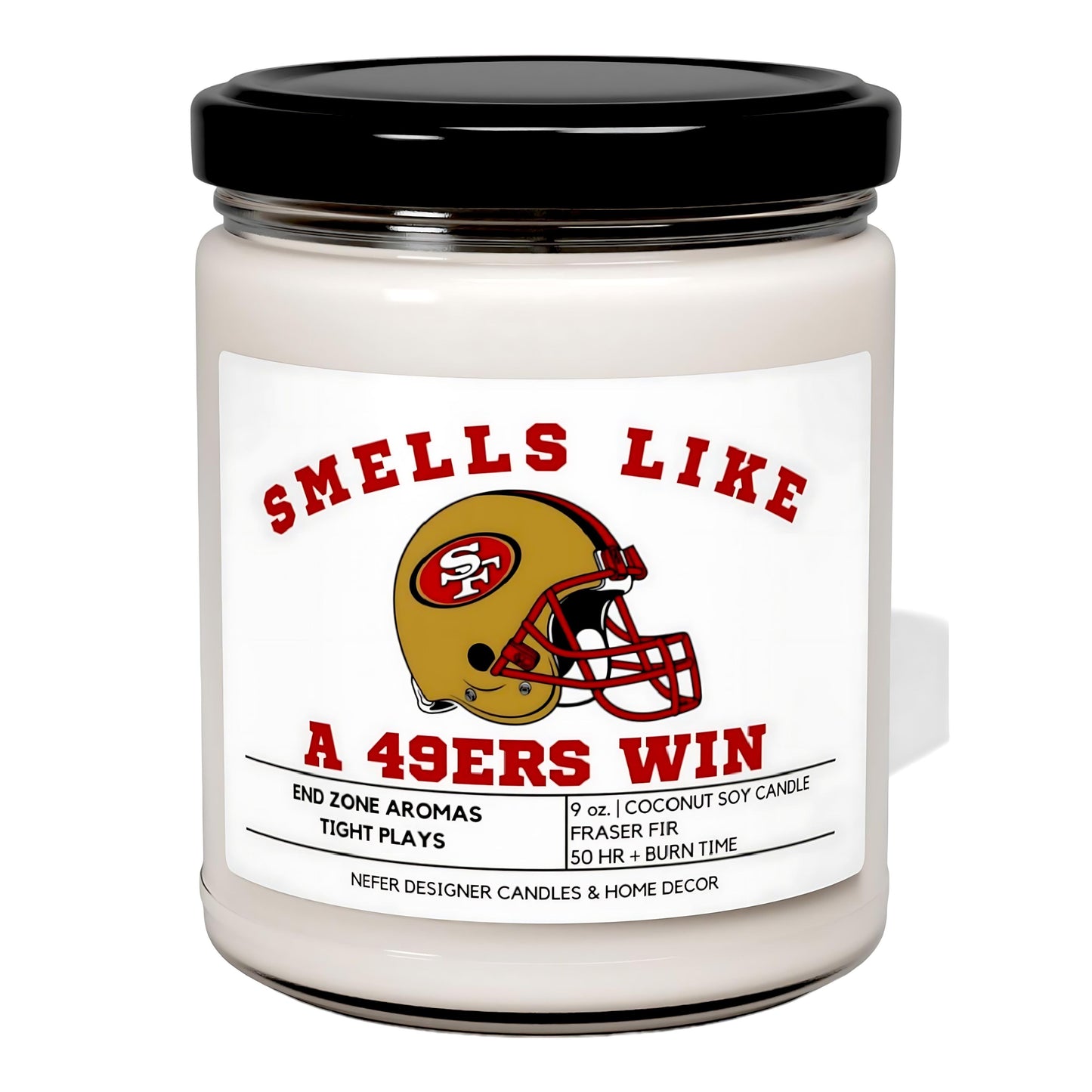 Smells Like a San Francisco 49ers Win - San Francisco Lucky Game Day Candle