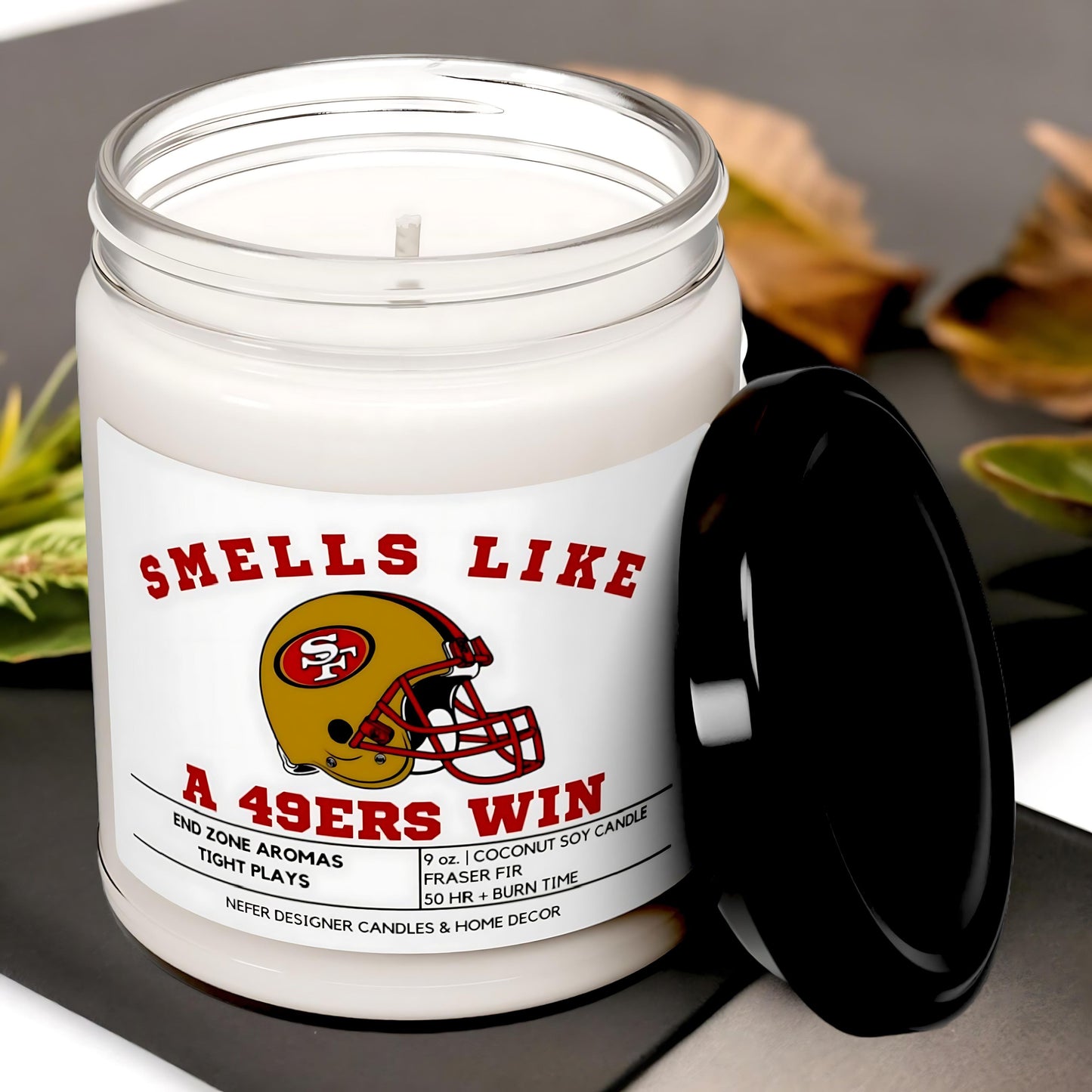 Smells Like a San Francisco 49ers Win - San Francisco Lucky Game Day Candle