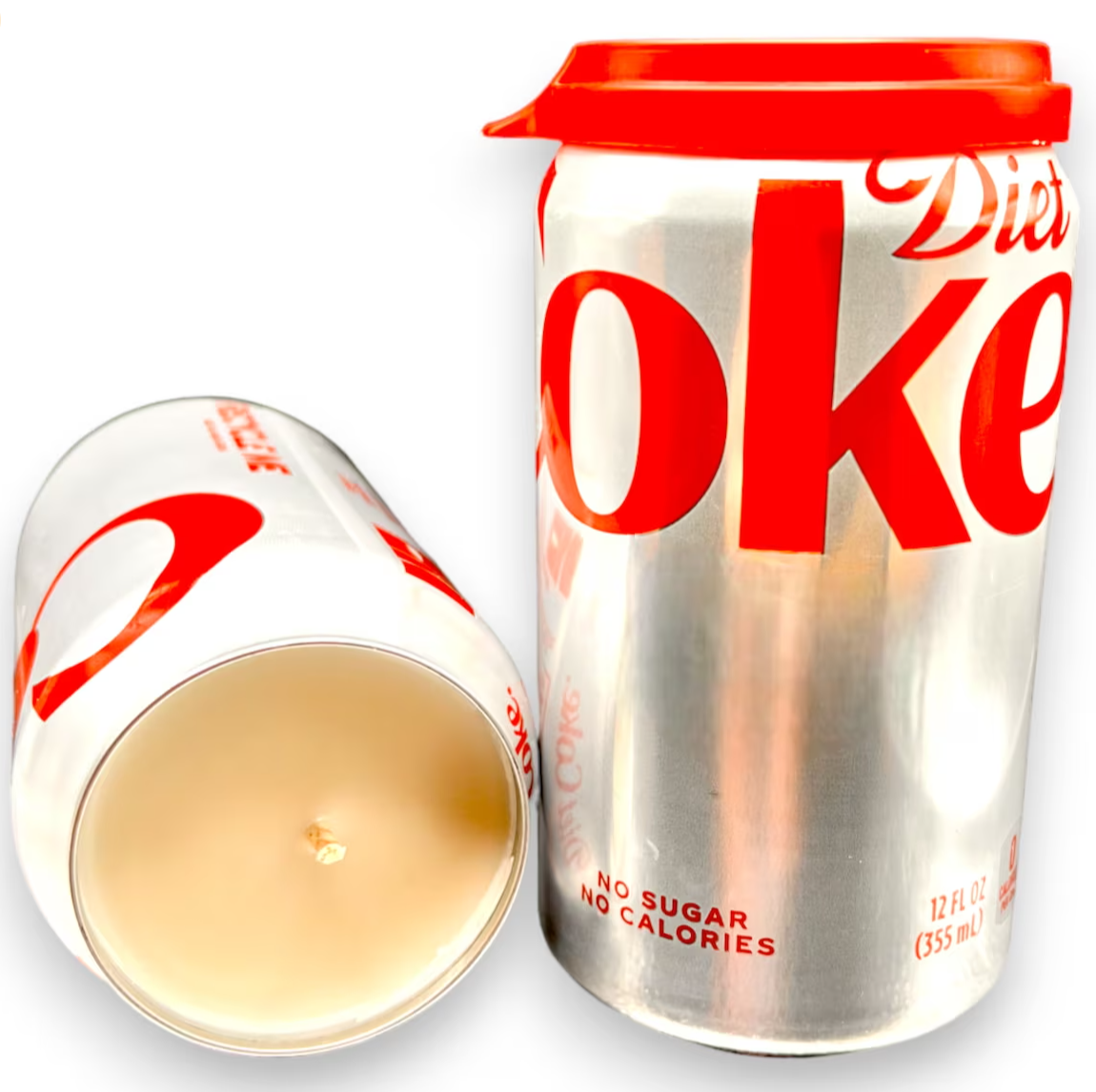 Diet Coke Candle | Hand Poured Soda Can Candle | 12 oz Soda-Themed