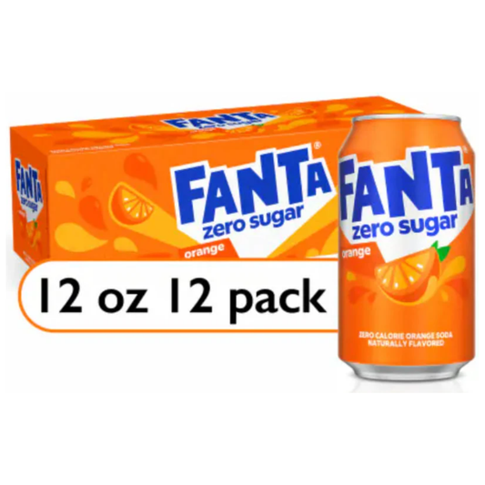 Fanta Orange Zero Sugar Can Candle | 12 oz Can