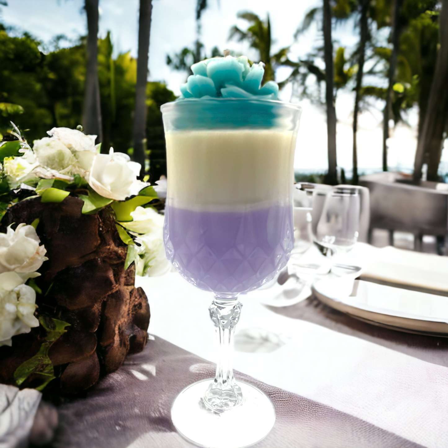 Hawaiian Breeze Velvet Candle