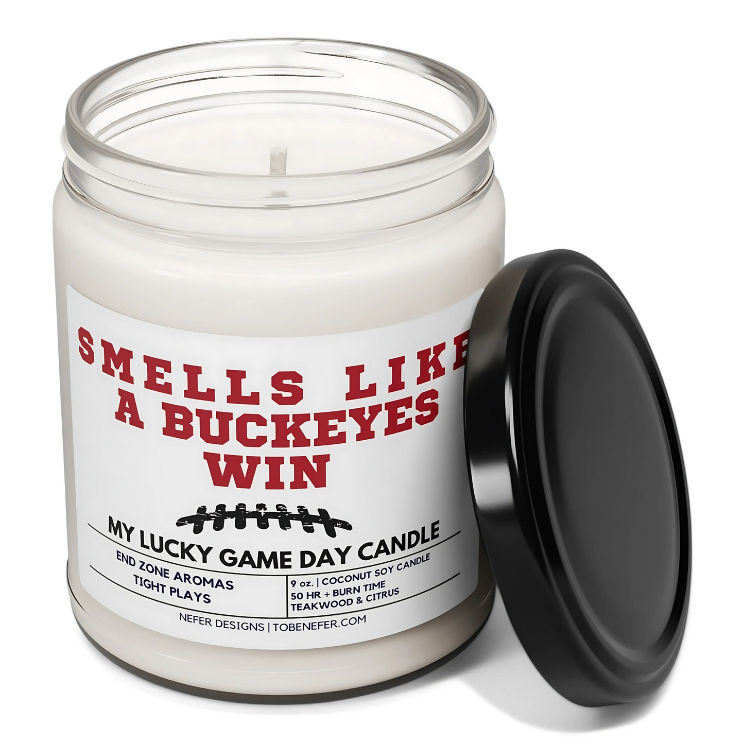 SmellsLikeABuckeyesWinmyluckygamedaycandle2