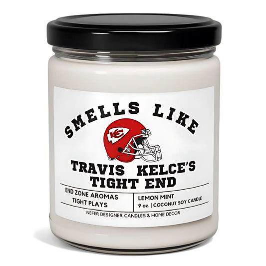 Smells Like Travis Kelce's Tight End | Kansas City Chiefs Celebrity Candle