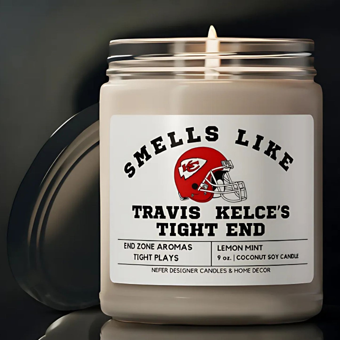 Smells Like Travis Kelce's Tight End | Kansas City Chiefs Celebrity Candle