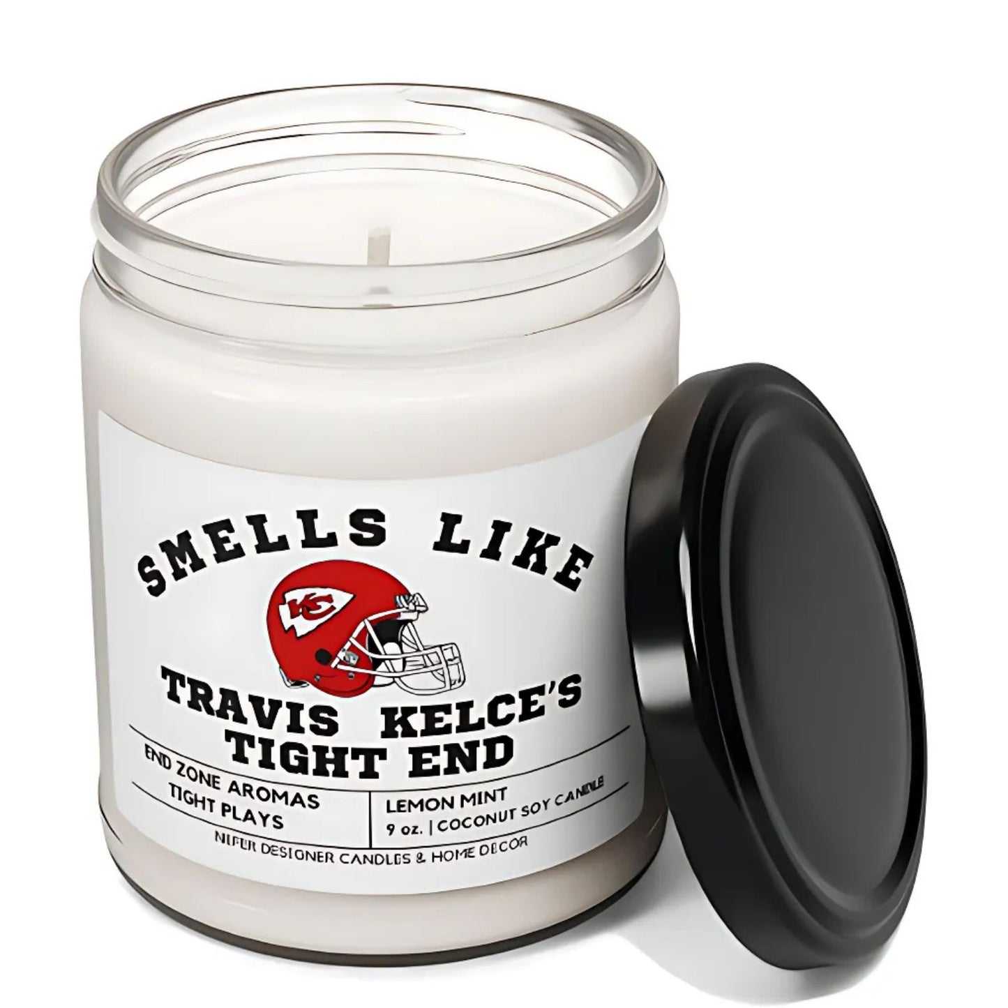 Smells Like Travis Kelce's Tight End | Kansas City Chiefs Celebrity Candle