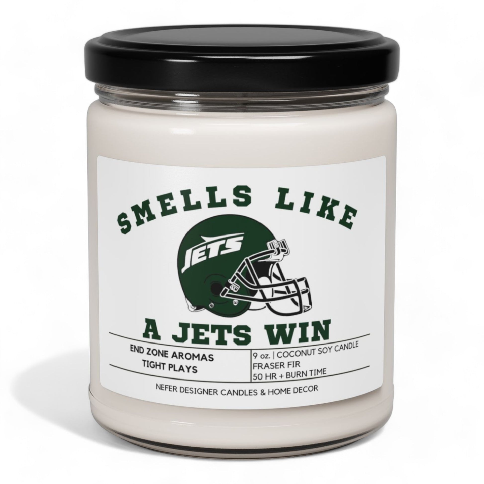 smells like a new york jets win candle 