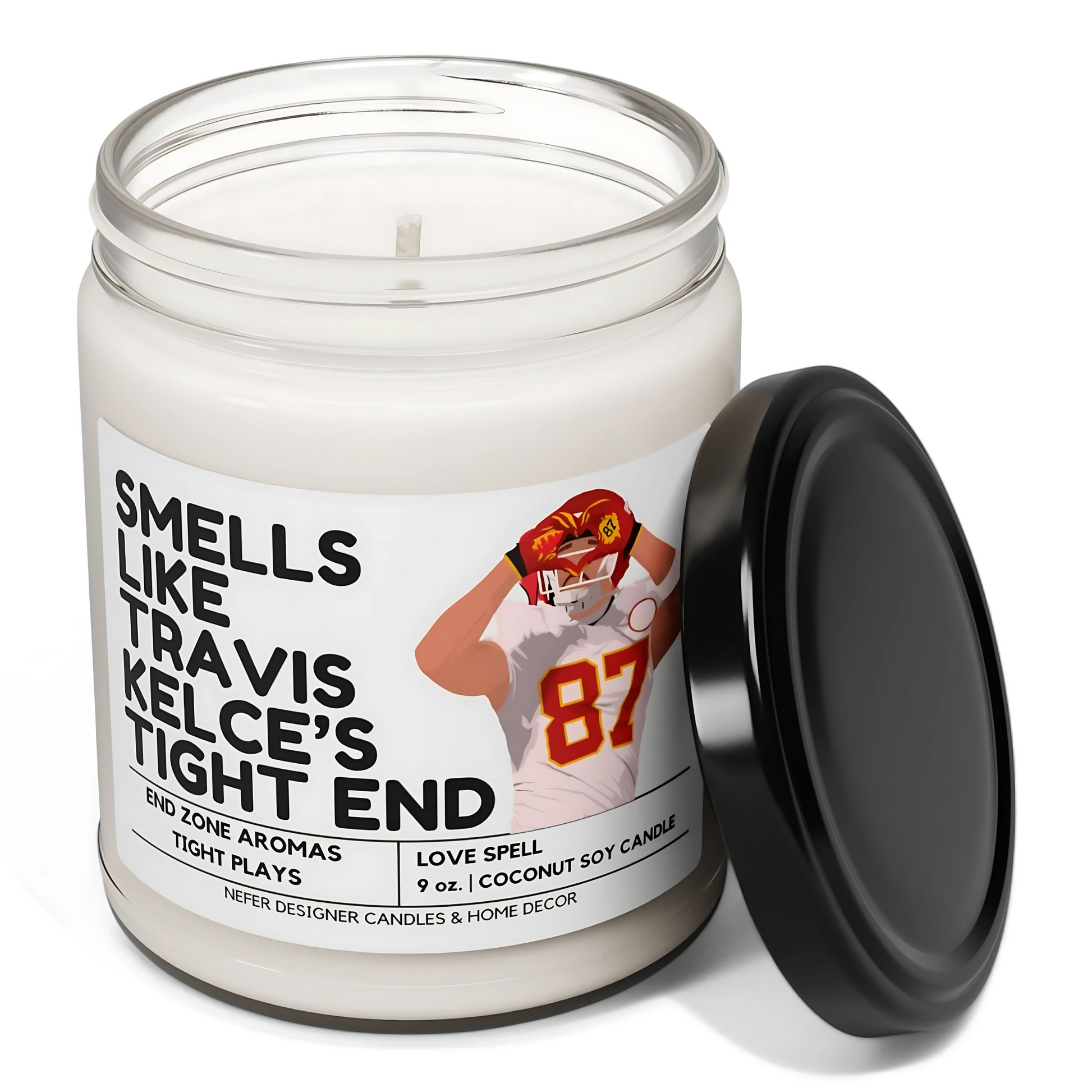 Travis Kelce Tight End Pop Culture Candle 2