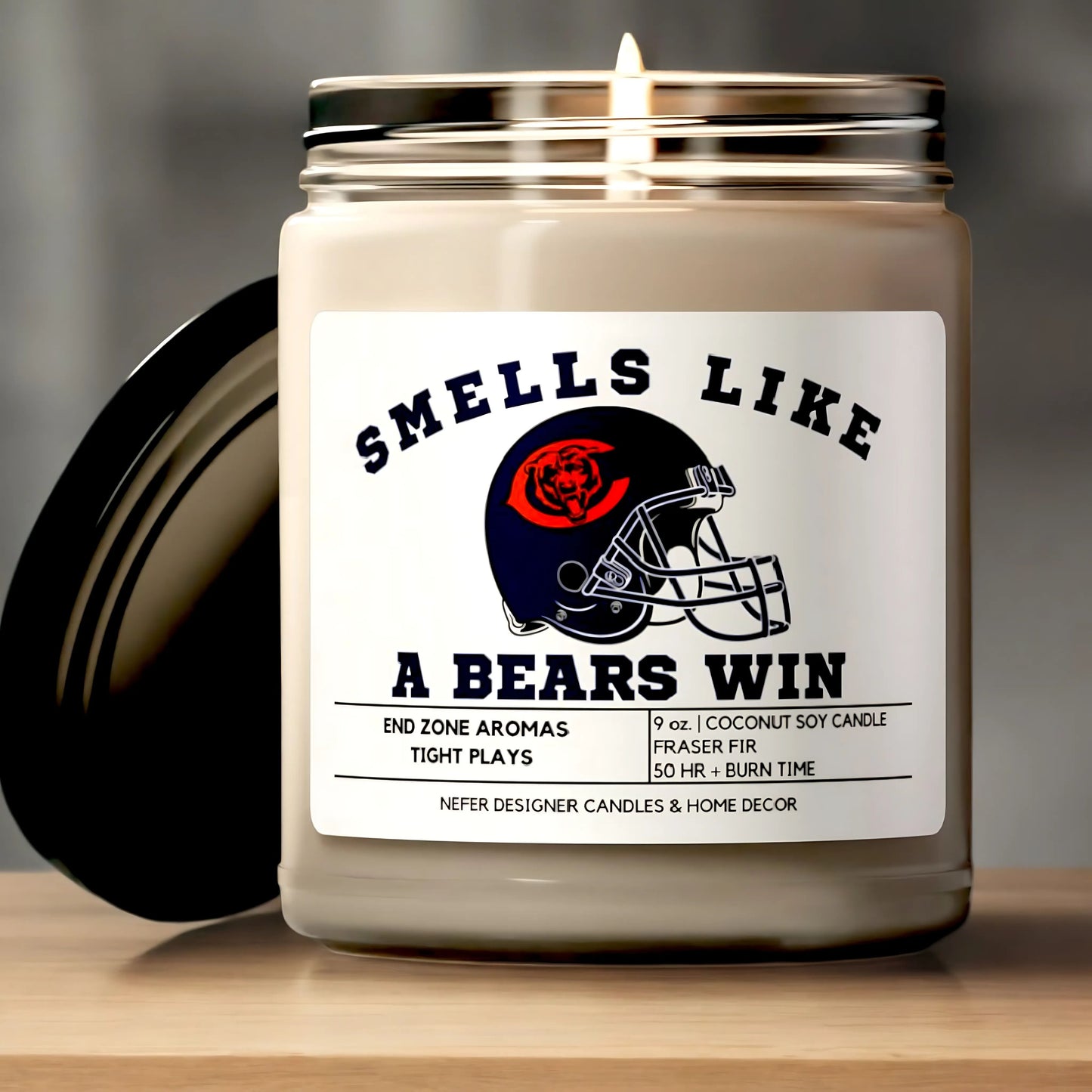 Smells Like a Bears Win - Chicago Lucky Game Day Candle