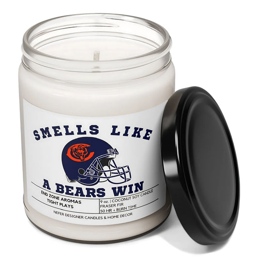 Smells Like a Bears Win - Chicago Lucky Game Day Candle