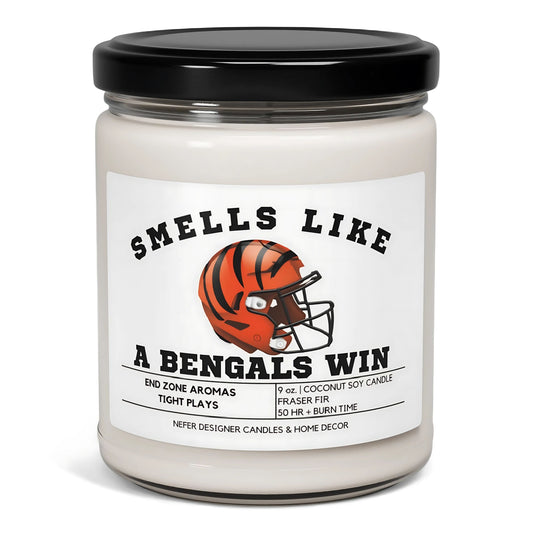 Cincinnati Bengals Lucky Game Day Candle