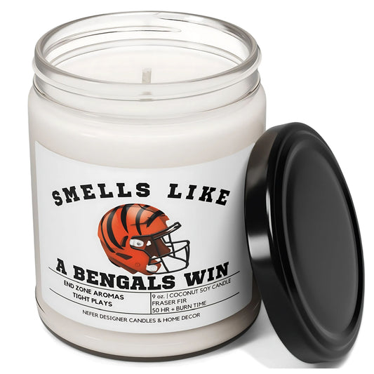 Cincinnati Bengals Lucky Game Day Candle