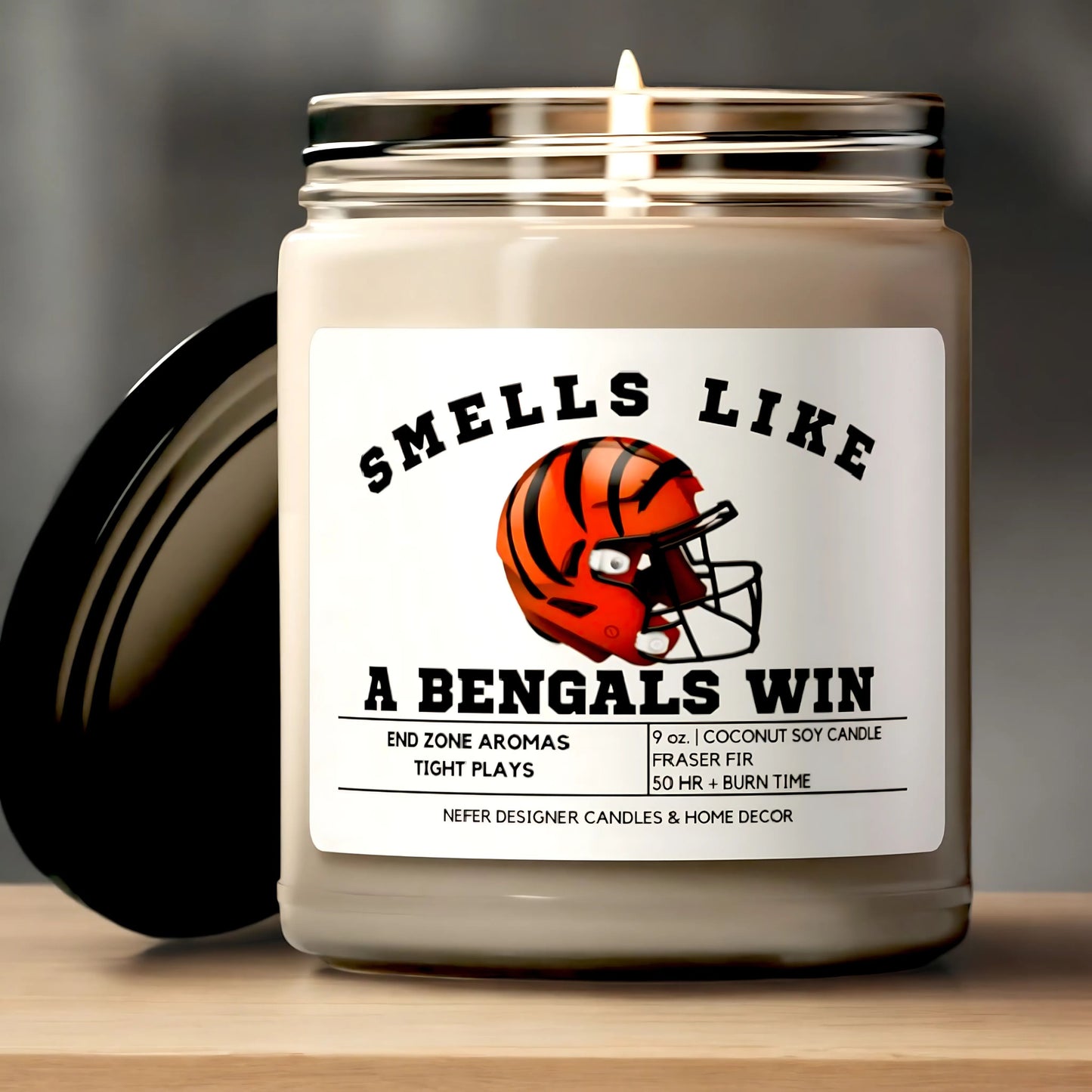 Cincinnati Bengals Lucky Game Day Candle