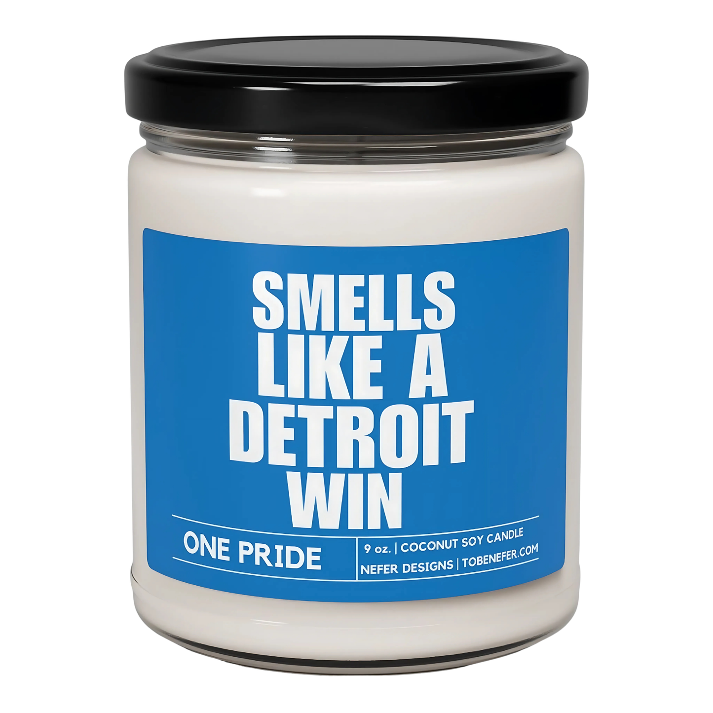 Smells Like a Detroit Win | Lucky Game Day Sports Themed Candle