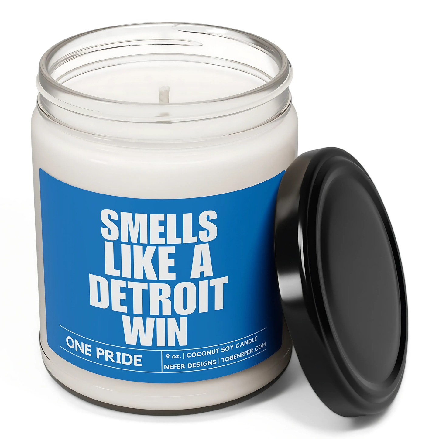 Smells Like a Detroit Win | Lucky Game Day Sports Themed Candle