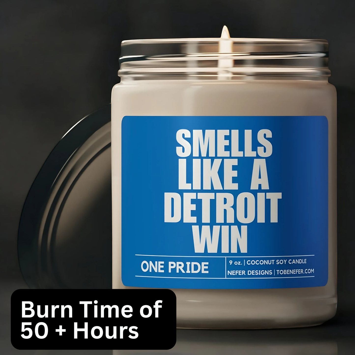 Smells Like a Detroit Win | Lucky Game Day Sports Themed Candle