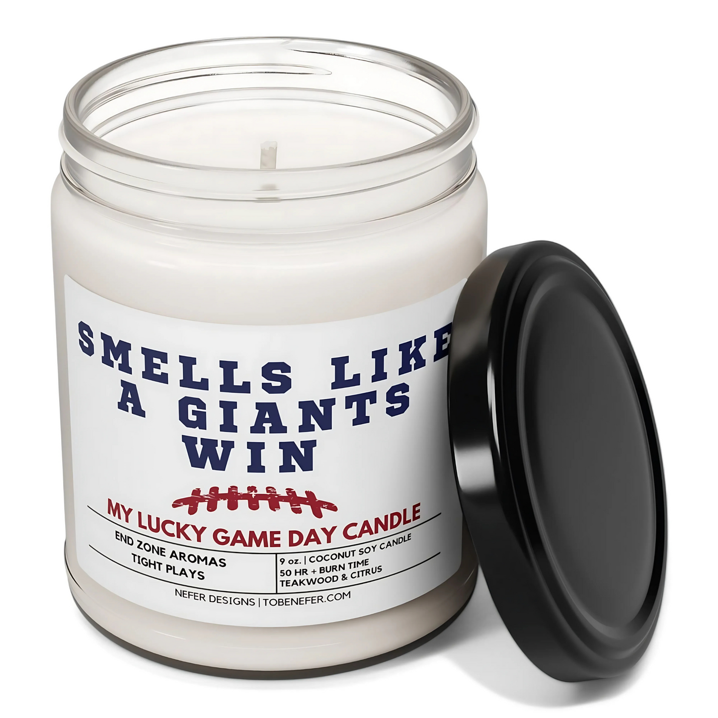 Smellslikeagiantswinmyluckygamedaycandle2