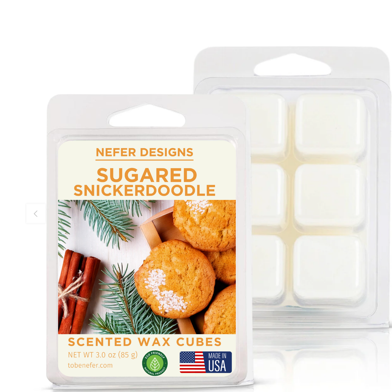 Sugared Snickerdoodle Wax Melts | Organic & Boldly Scented