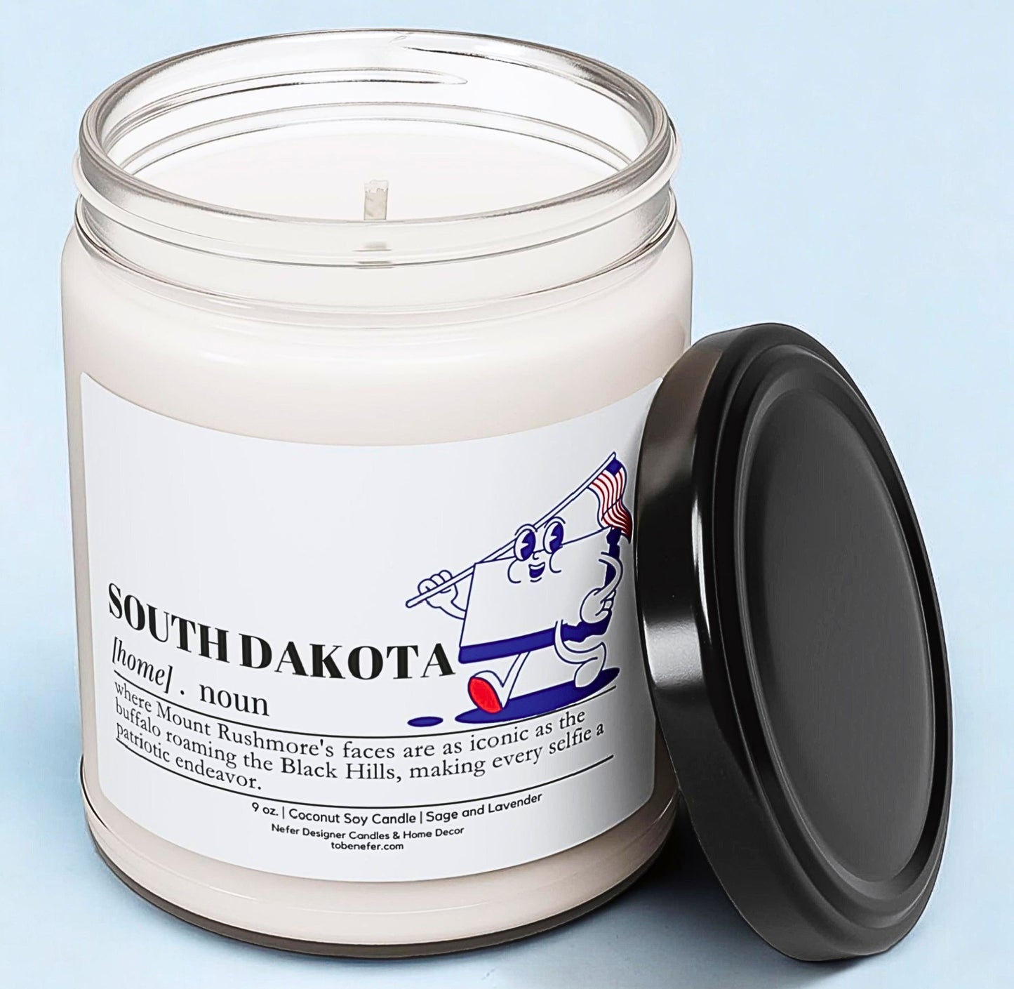 South Dakota | Dictionary Definition | State Scented Candle