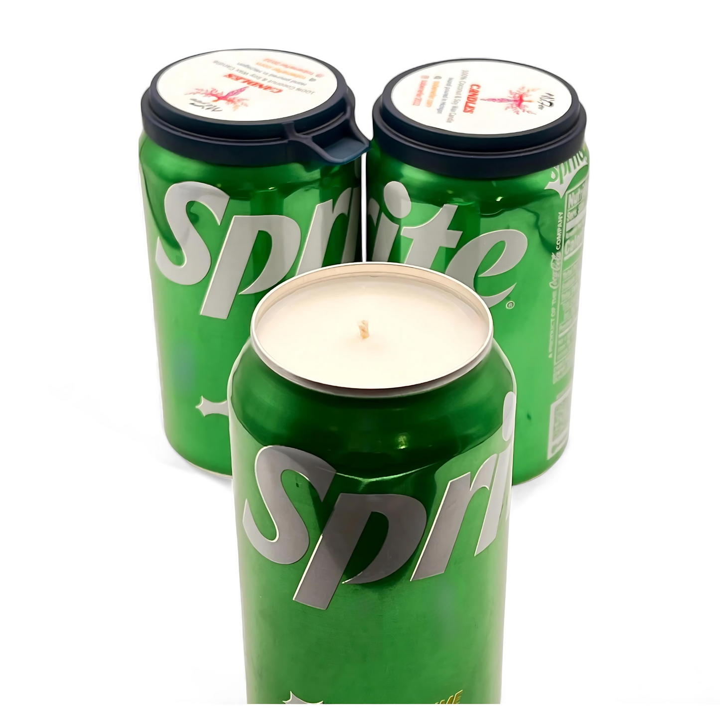 Sprite Candle | Hand Poured Soda Can Candle | 12 oz Soda Themed