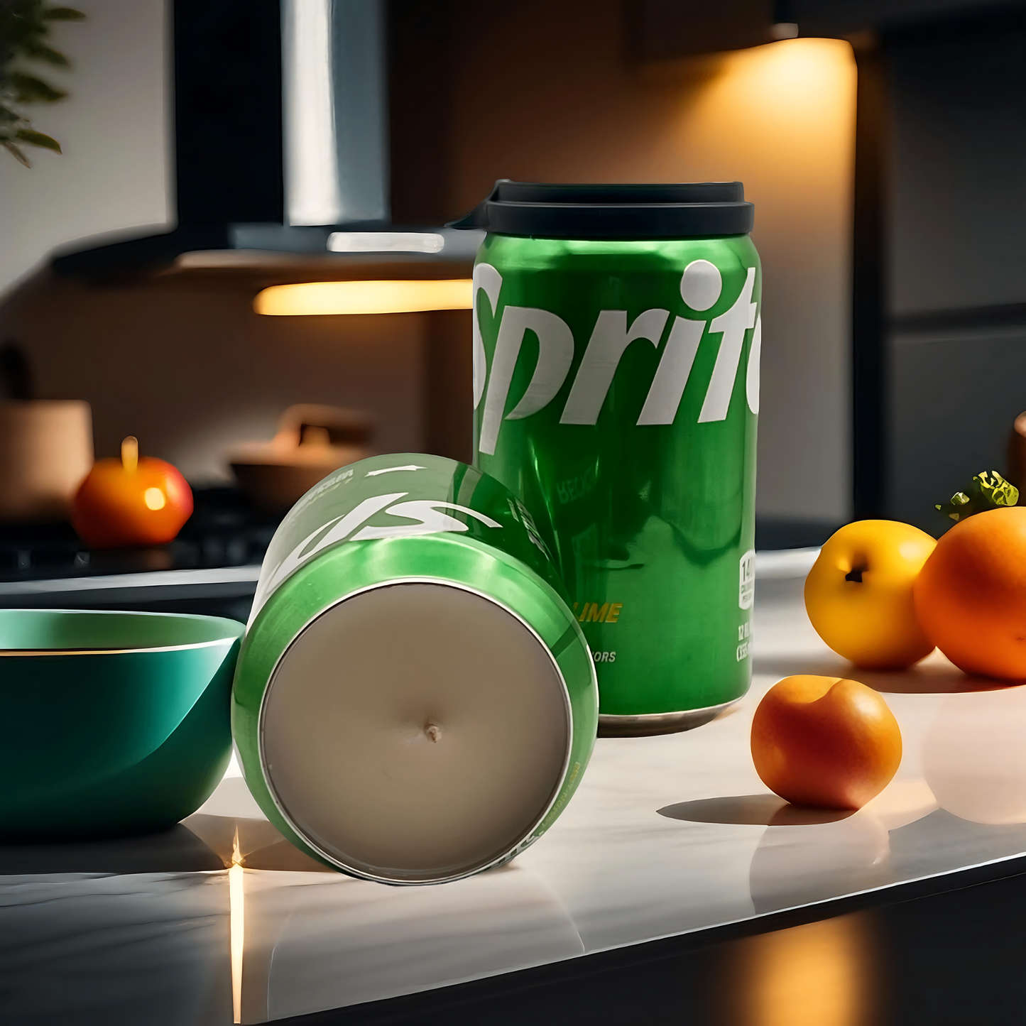 Sprite Candle | Hand Poured Soda Can Candle | 12 oz Soda Themed