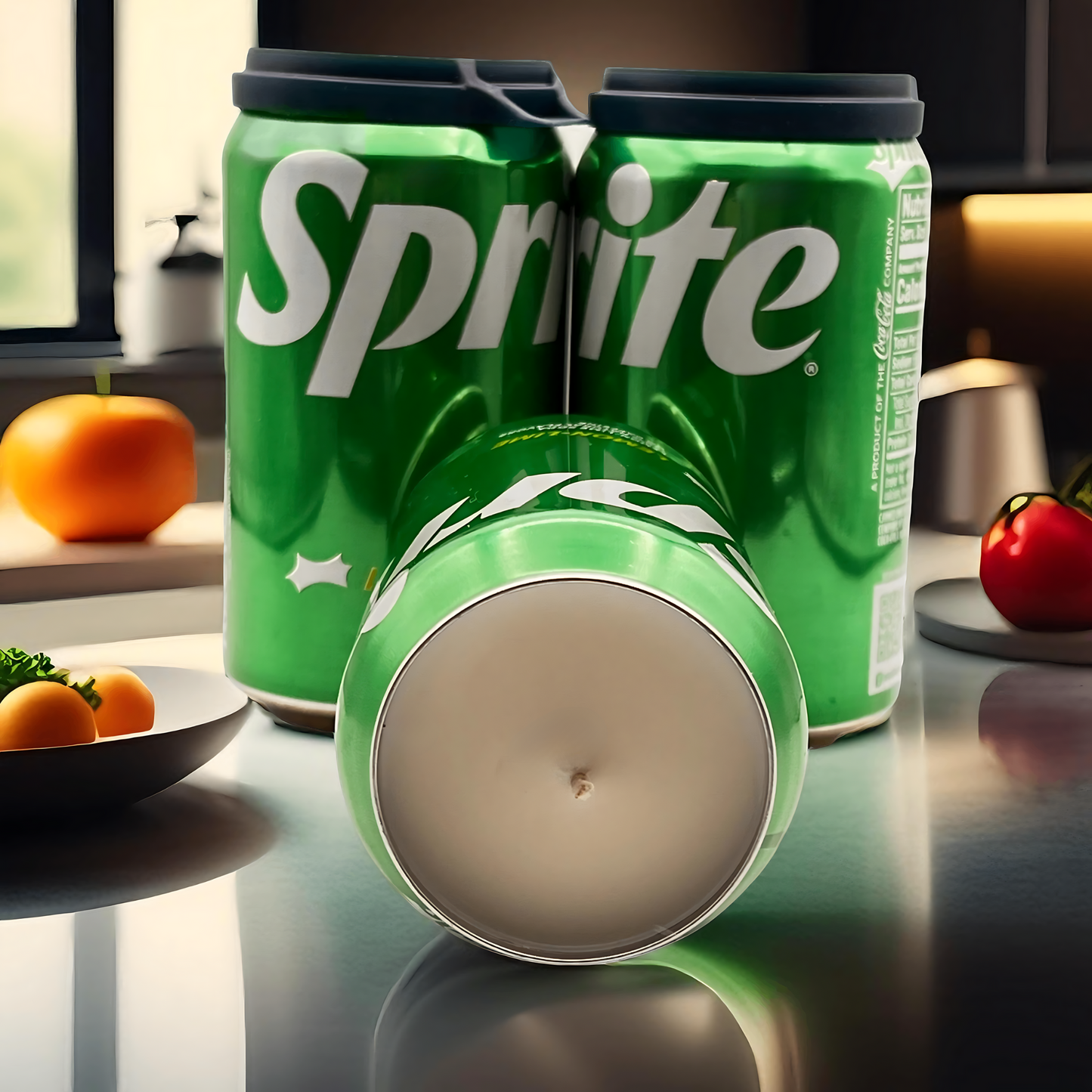 Sprite Candle | Hand Poured Soda Can Candle | 12 oz Soda Themed