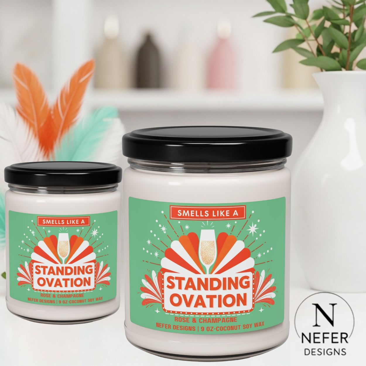 Standing Ovation Candle | The Showgirl is Here