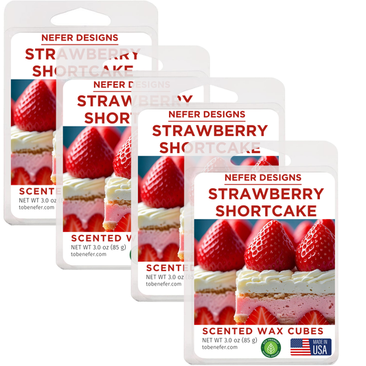 Strawberry Short Cake Wax Melts | Organic Boldly Scented