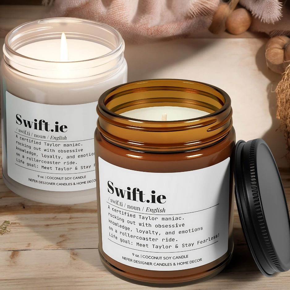 Swiftie Dictionary Meaning | Music Themed Candle