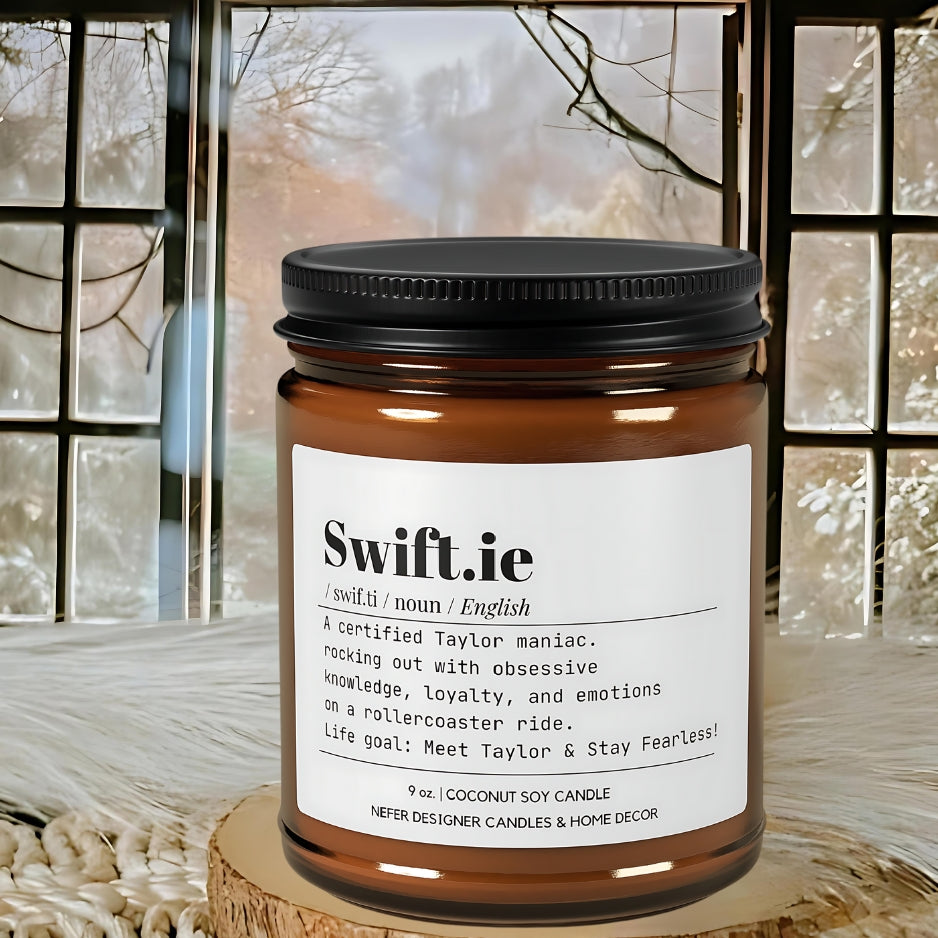 Swiftie Dictionary Meaning | Music Themed Candle