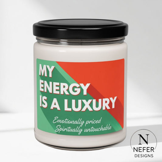 Manifestation Luxury Candle | My Energy is Luxury