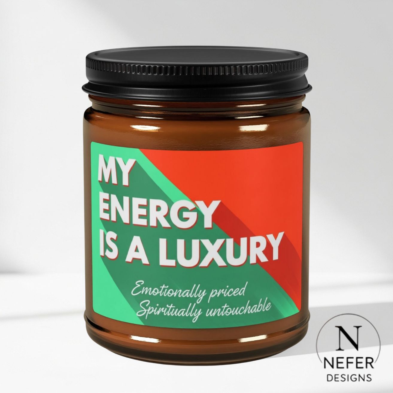 Manifestation Luxury Candle | My Energy is Luxury