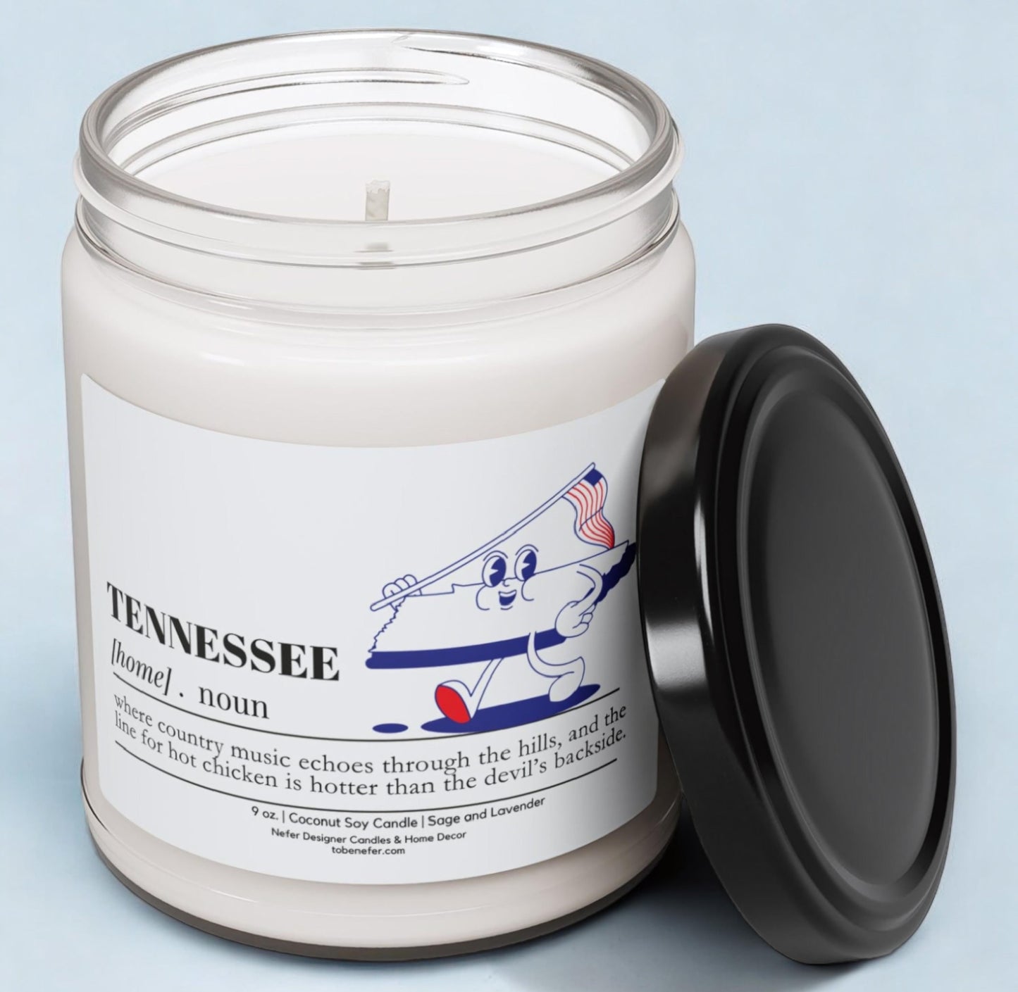 Tennessee | Dictionary Definition | State Scented Candle