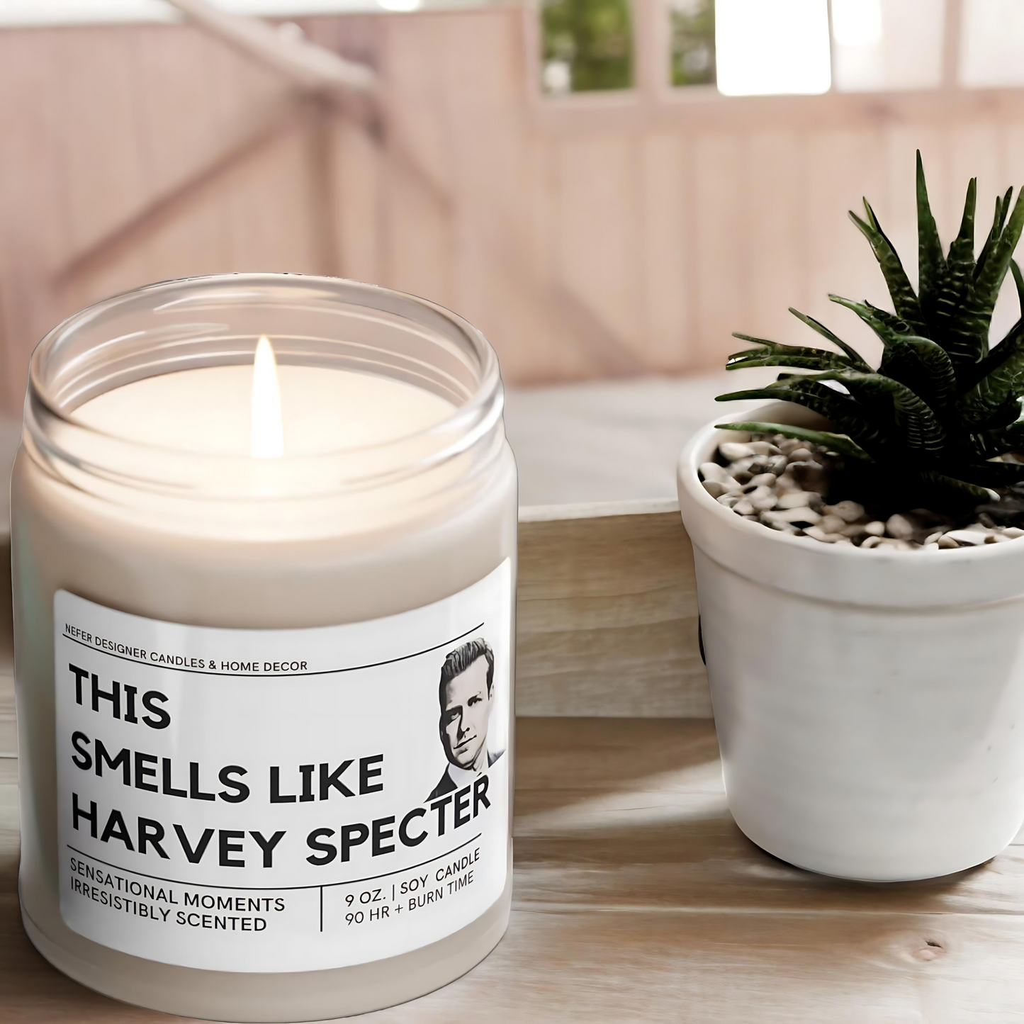 Smells Like Harvey Specter Suits Inspired Candle