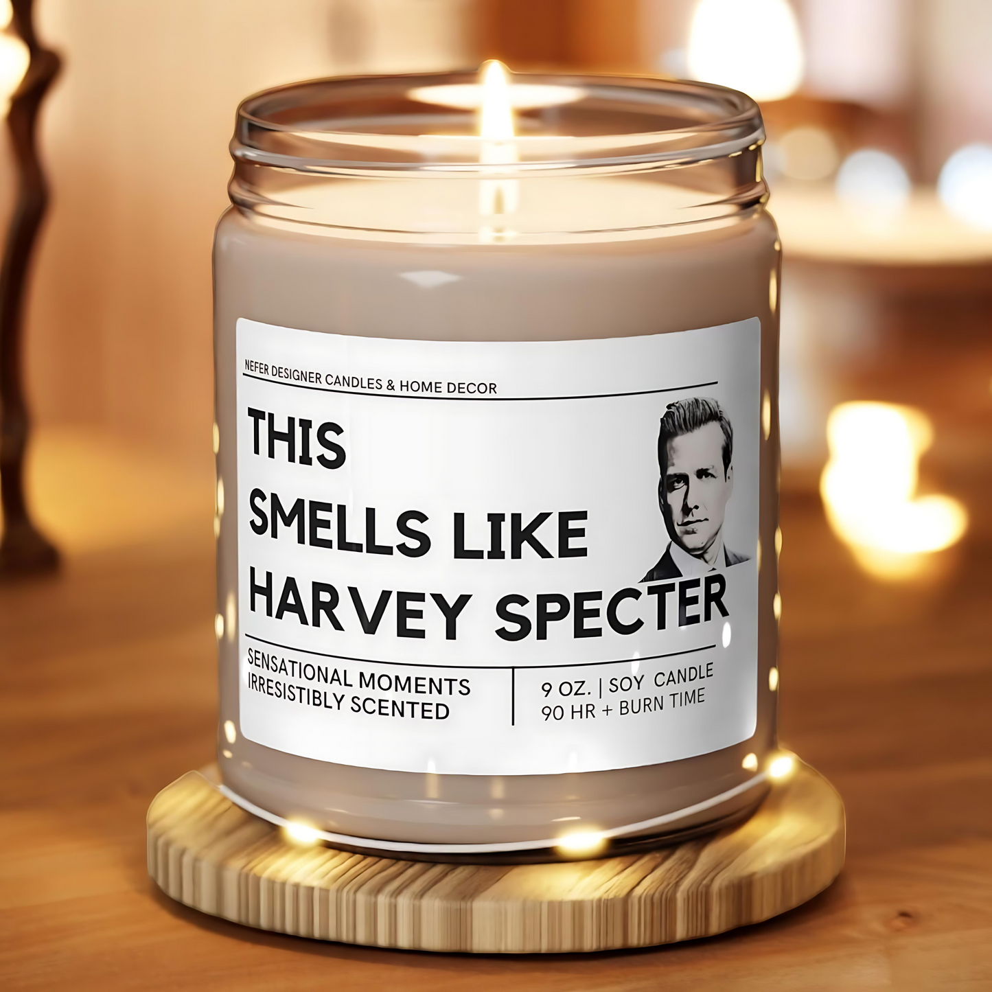 Smells Like Harvey Specter Suits Inspired Candle