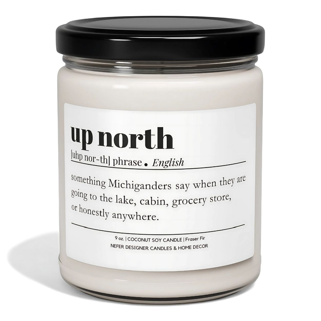 Up North Michigan | Dictionary Definition Candle