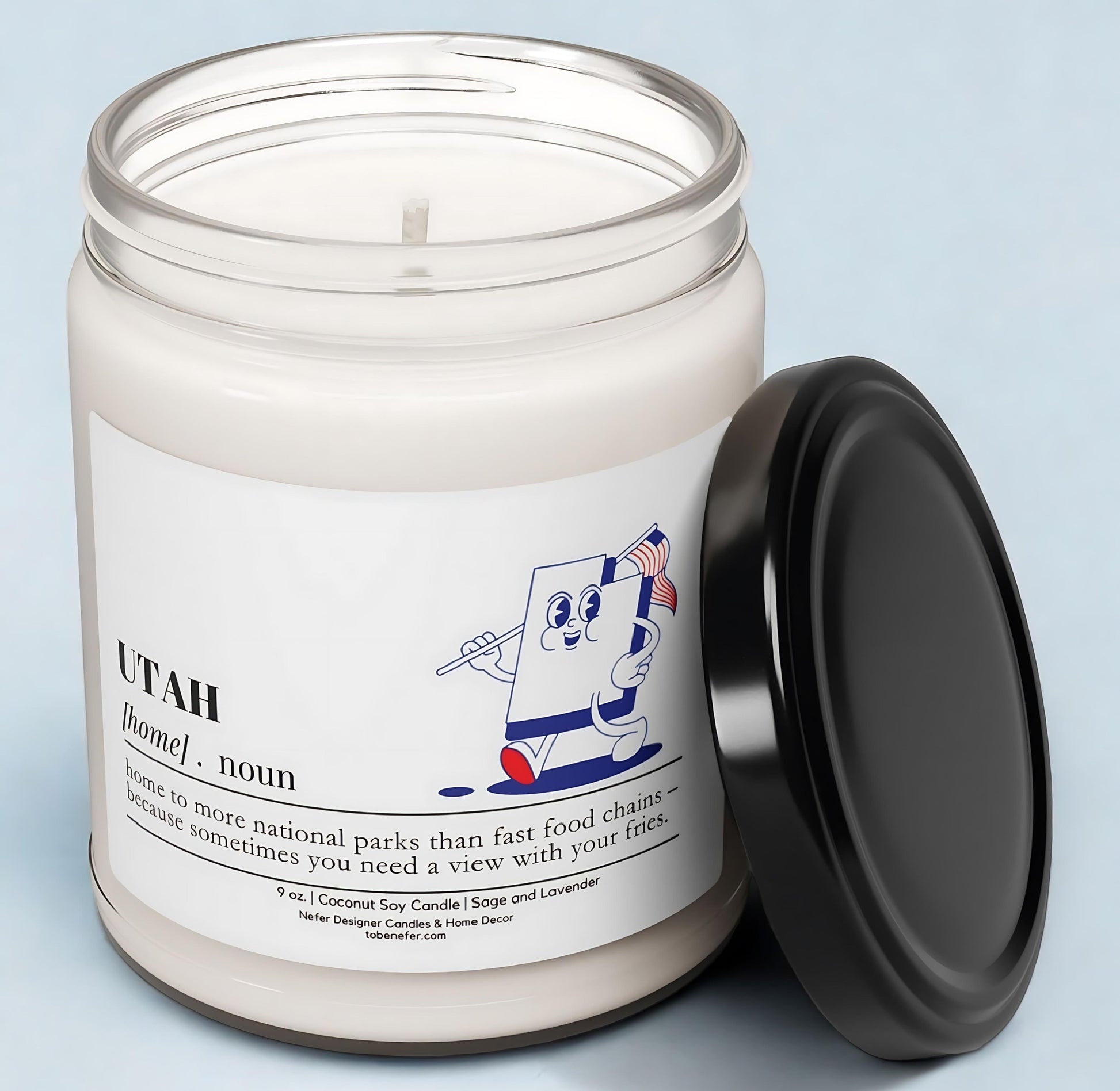 Utah | Dictionary Definition | State Scented Candle