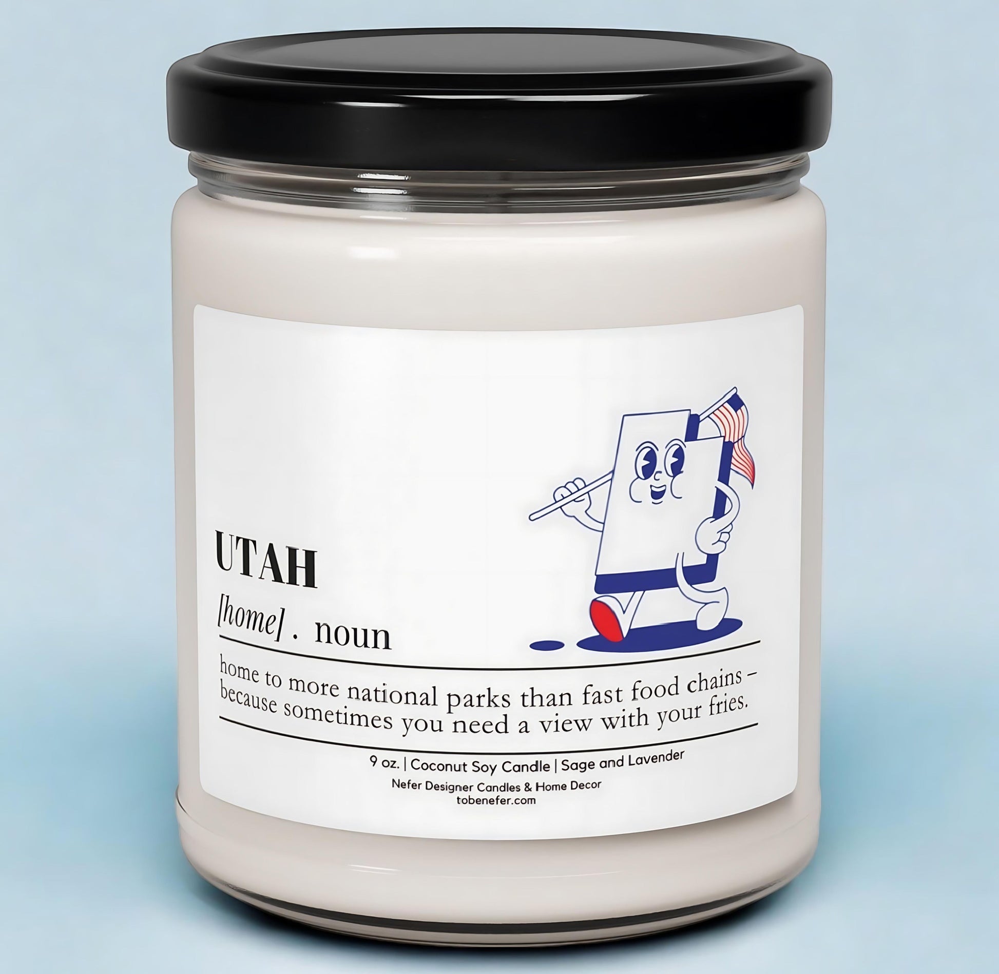 Utah | Dictionary Definition | State Scented Candle