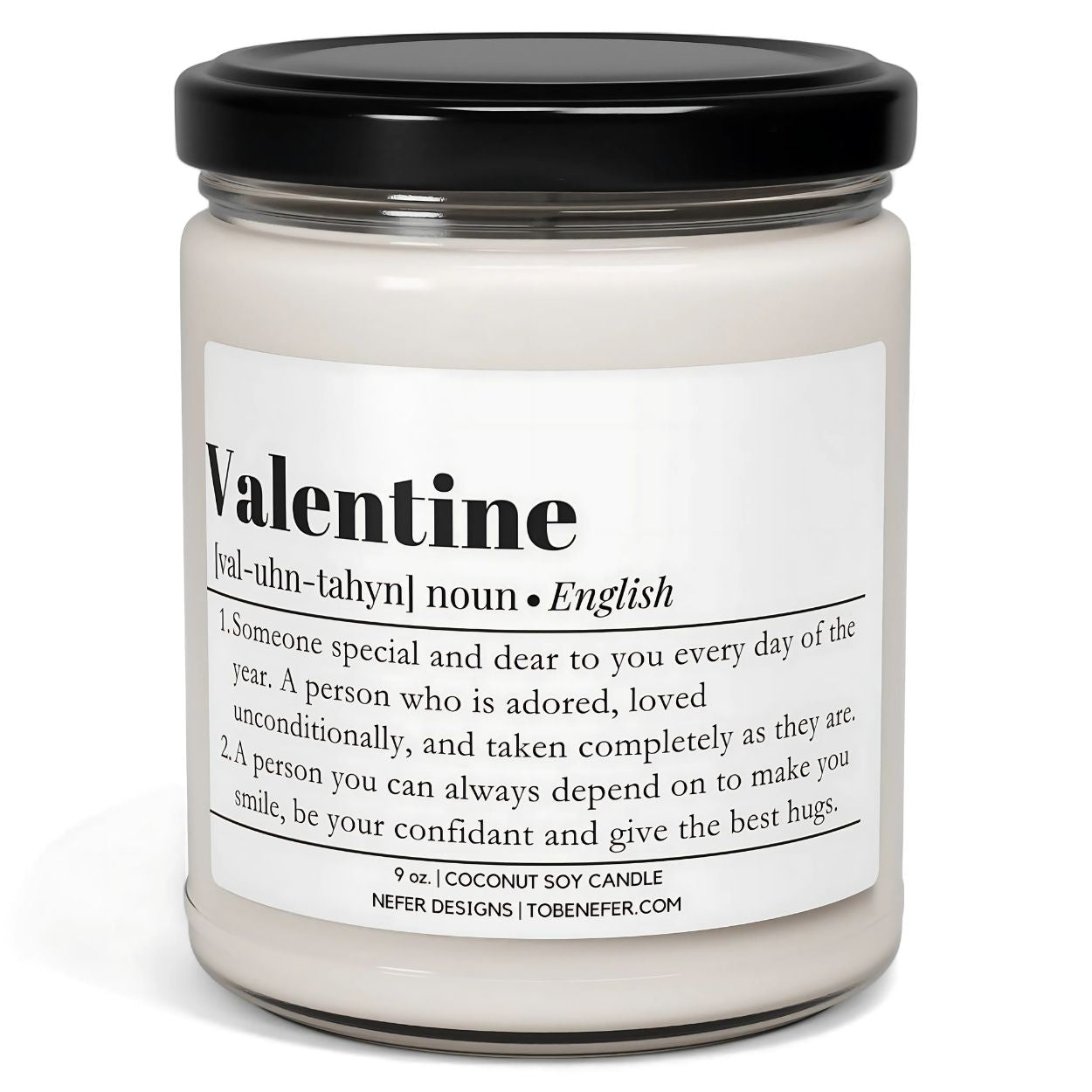 Valentine Love Themed Candle 1 