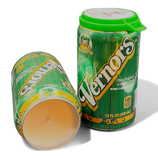 Vernors Ginger Soda Can Candle