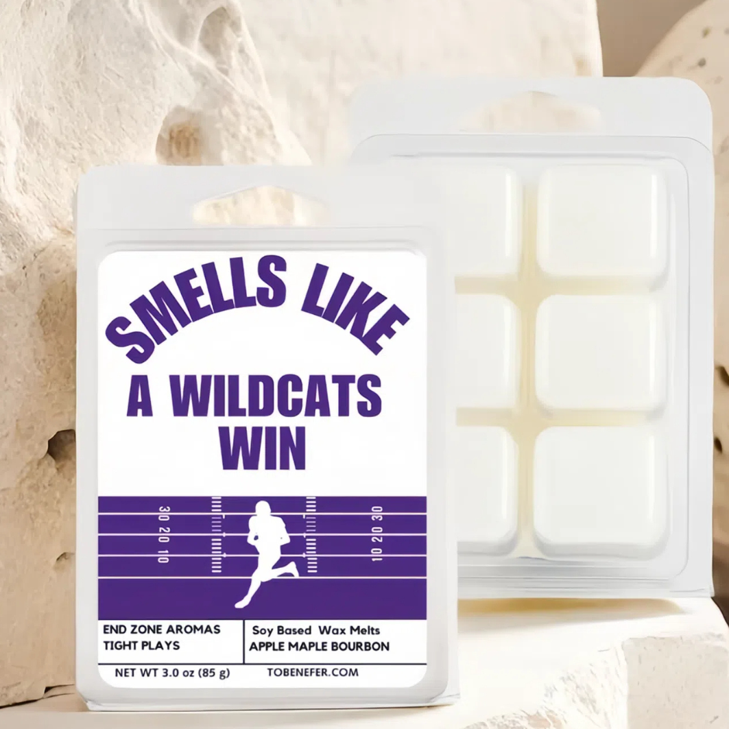Smells Like a Wild Cats Win |Kansas State Football Scented Natural Wax Melts