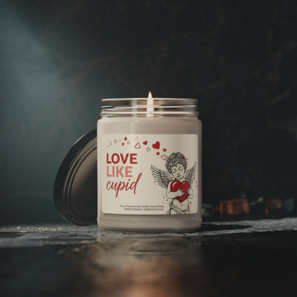 love like a cupid - a romantic candle gift 