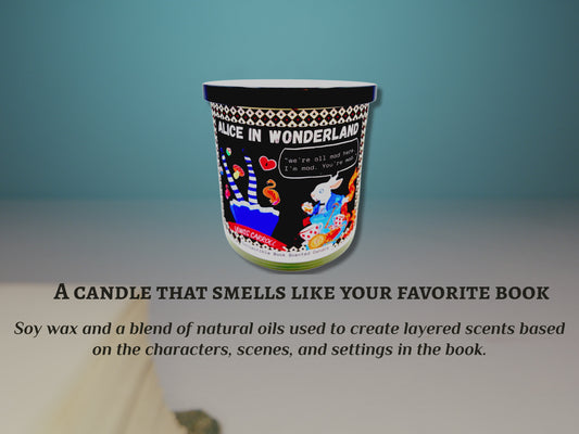 Alice in Wonderland by Lewis Carroll | Literature Candle
