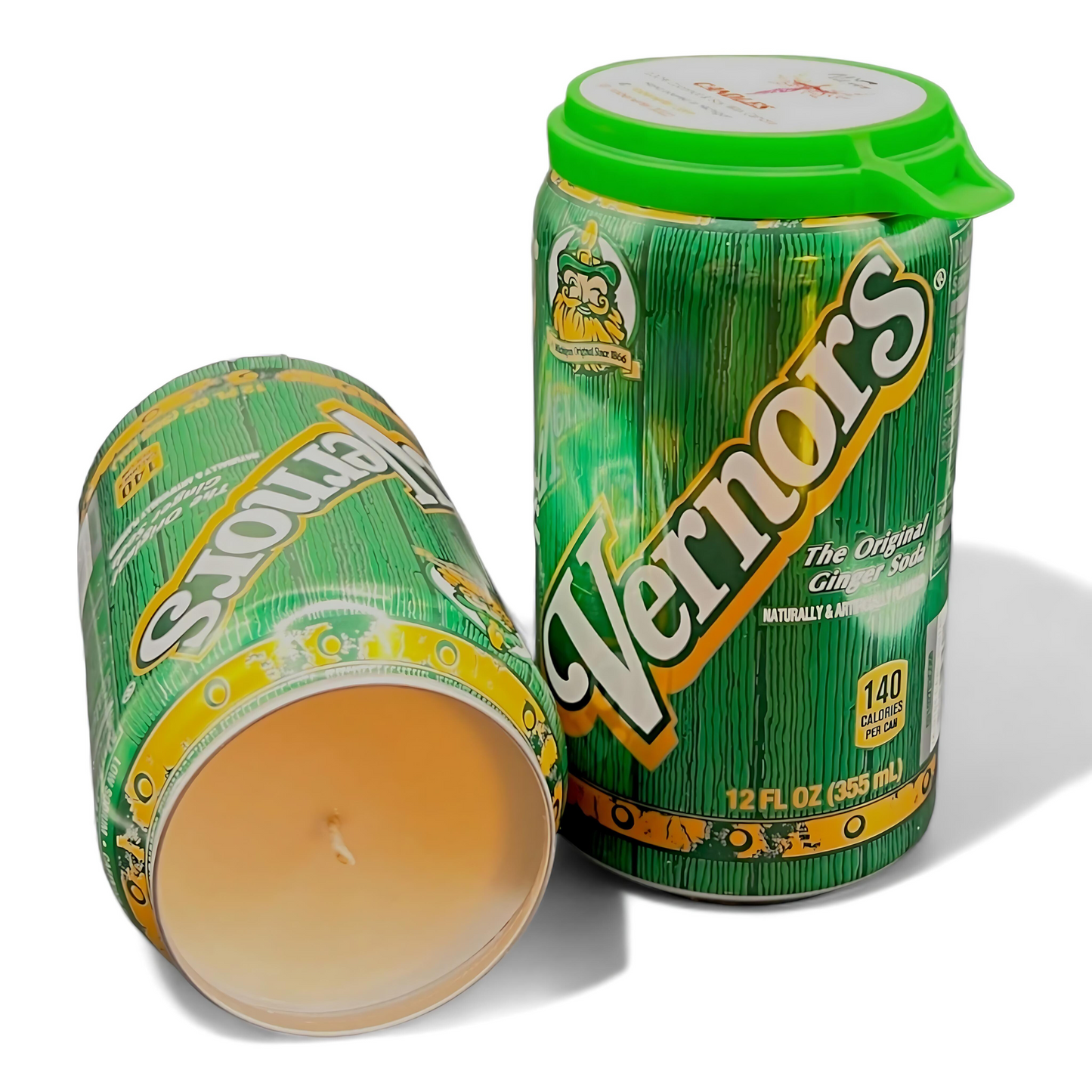 Vernors can candle Michigan soy candle