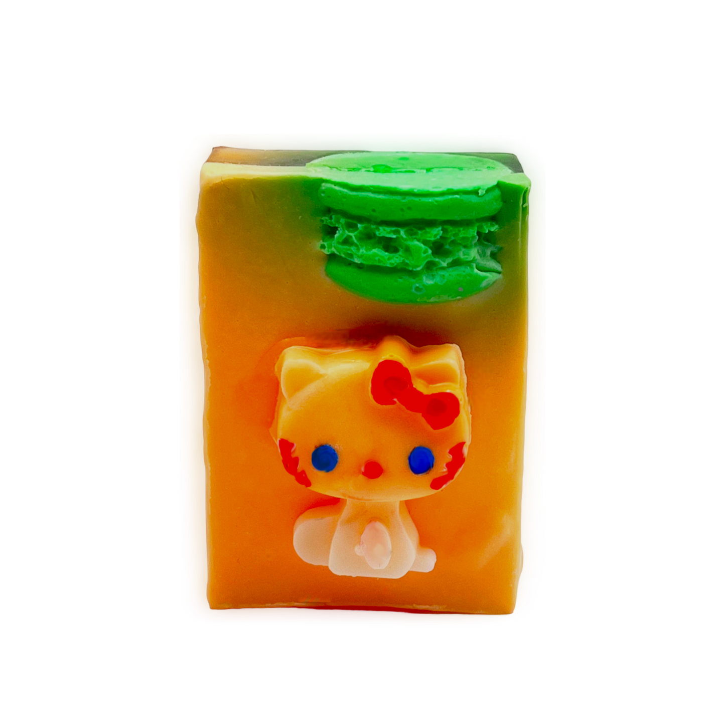 Hello Kitty with a Macaroon Soap Bar - Lemongrass & Violet