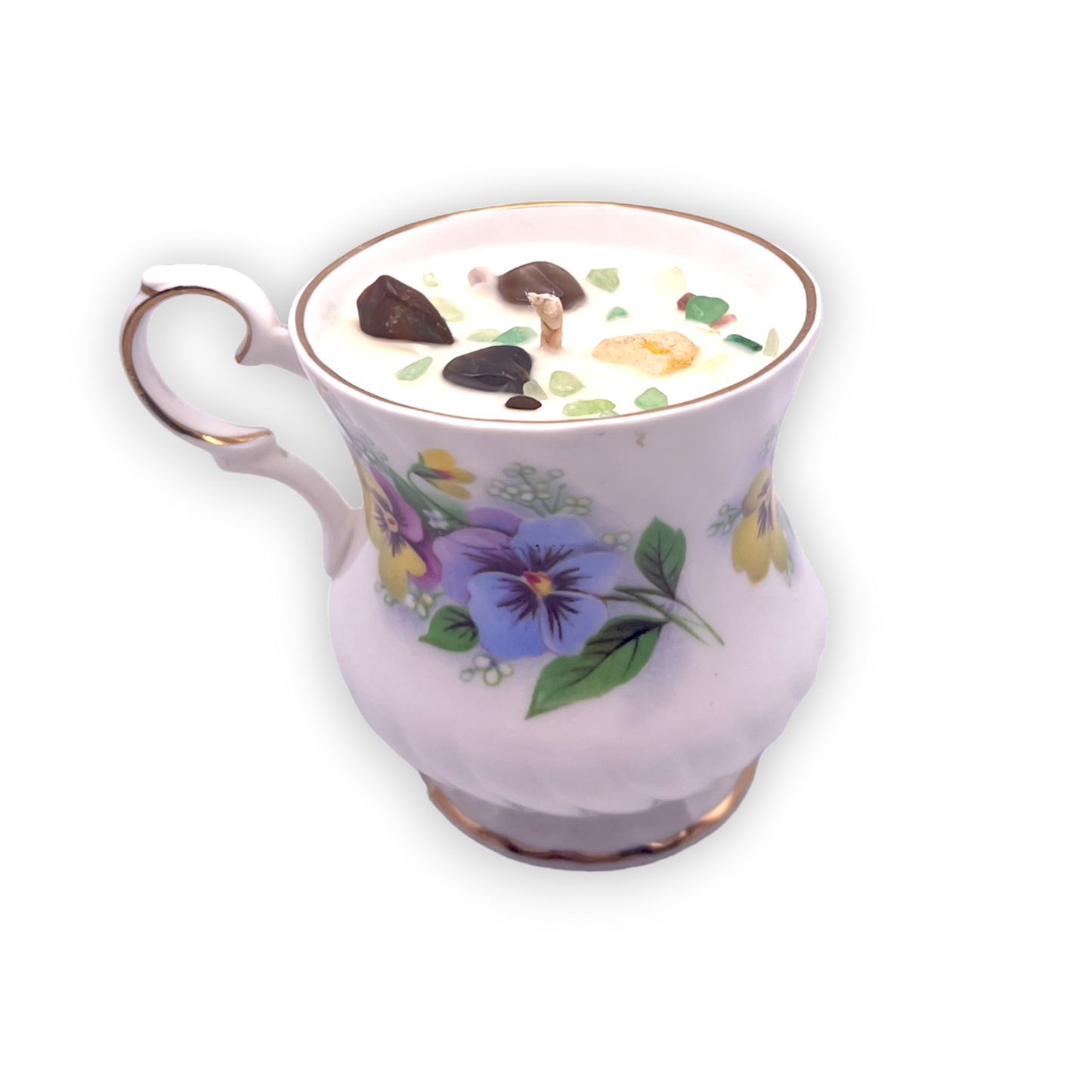 British Elizabethan Vintage Teacup Candle